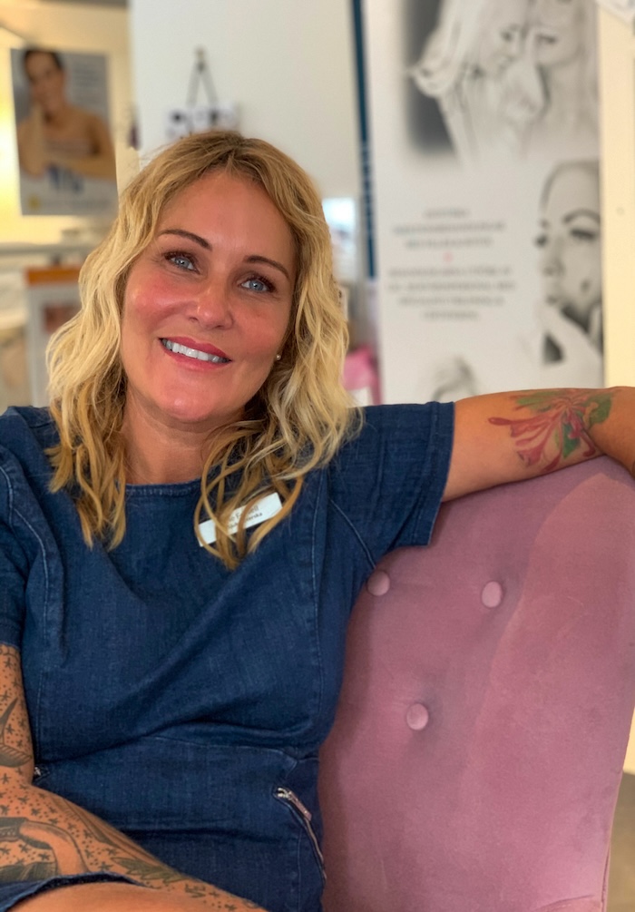 Marie Forsell ansiktsbehandling expert sjuksköterska